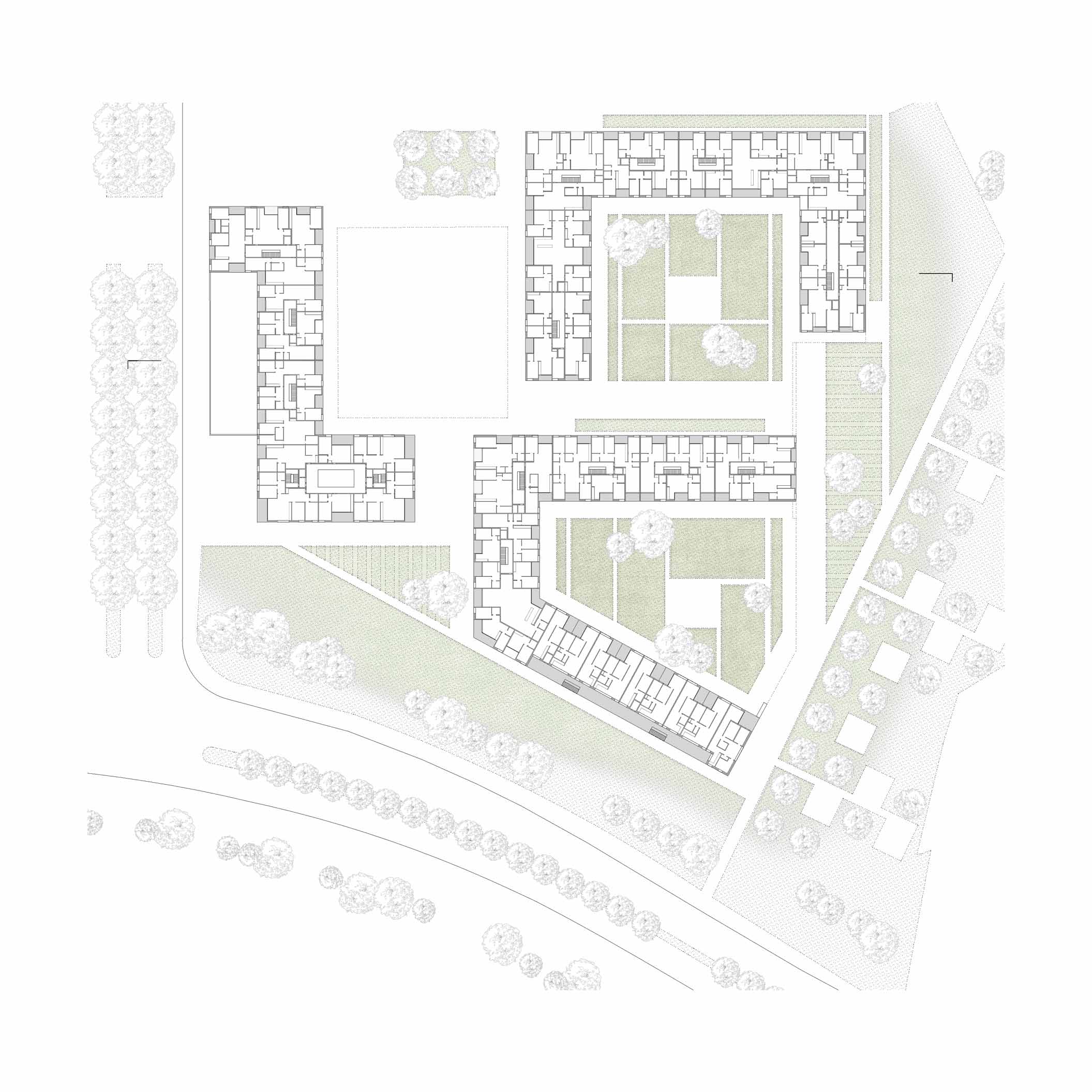 Plan etage type A